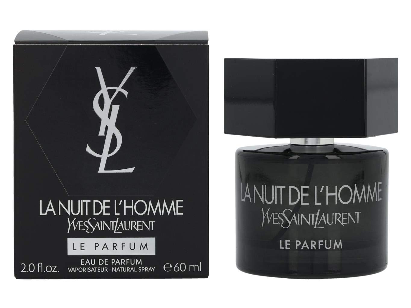 Yves Saint Laurent la Nuit de L'homme Ysl Le Parfum For Men EDP 2 oz - Thumbnail 2