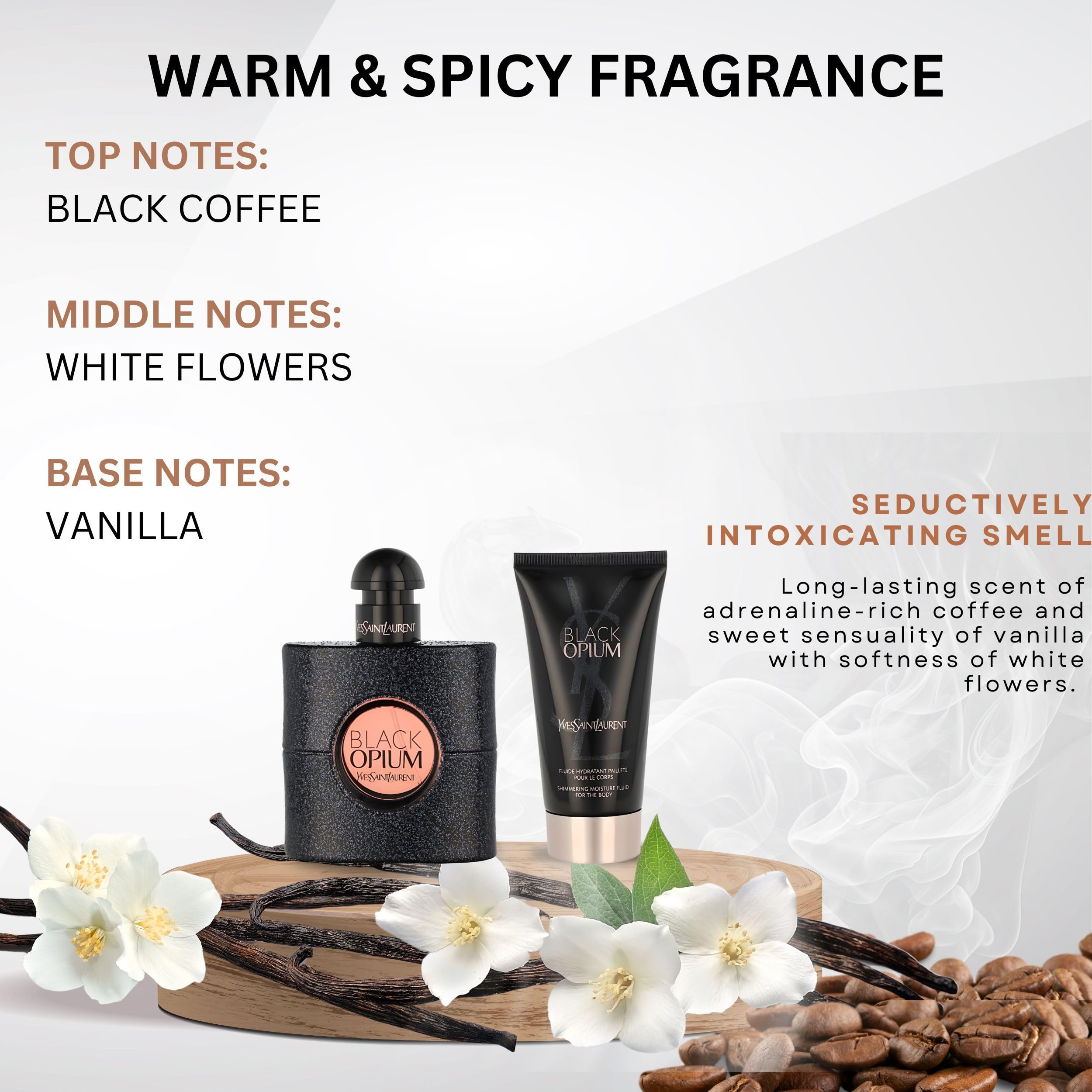 [Set] Black Opium By Yves Saint Laurent Shimmering Moisturising Fluid EDP 50 ml - Thumbnail 3