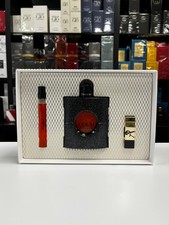OPIUM BLACK(W)(H/B)(LI FREE)3PC SET(3.0oz edp sp,10ml edp sp,0.04oz Rouge A Levres Lipstick)