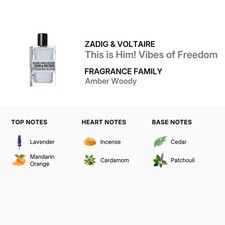 [Tester] Zadig Voltaire This Is Him Vides of Freedom 3.4 M Tst France 20pcs Bybox EDT - Thumbnail 2