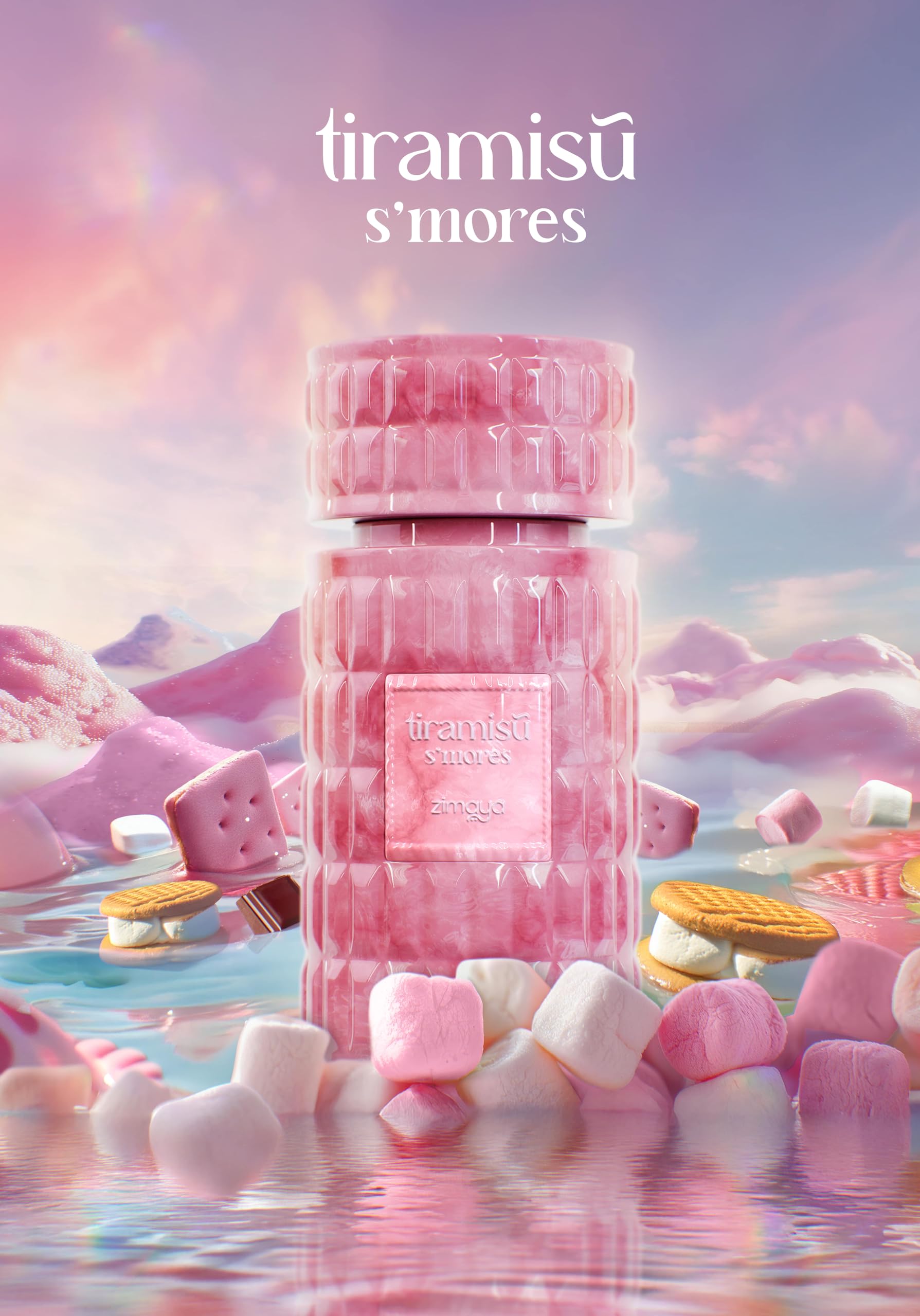 Zimaya Ladies Tiramisu Smores Fragrances 6290171077510 EDP 3.4 oz - Thumbnail 2