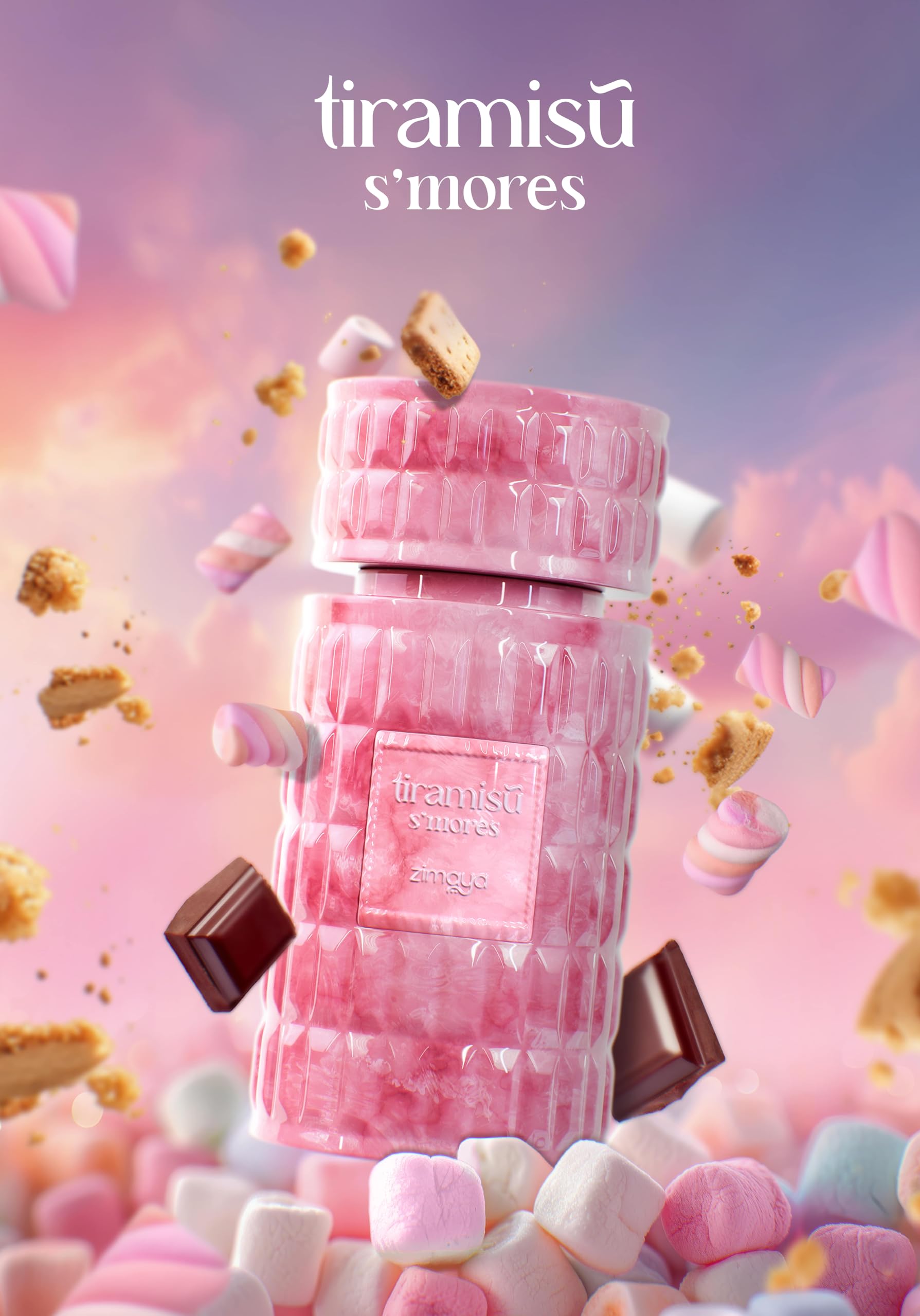 Zimaya Ladies Tiramisu Smores Fragrances 6290171077510 EDP 3.4 oz